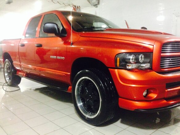 2006 Dodge RAM III (DR/DH), оранжевый