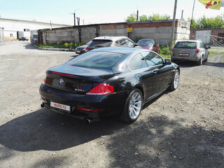 2008 BMW 6 серии 630i II (E63/E64) Рестайлинг, чёрный, 1950000 рублей, вид 3