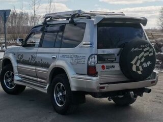 1997 Toyota Land Cruiser Prado 90 Series, серый, 1355000 рублей, вид 3