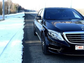 2014 Mercedes-Benz S-Класс 500 Long VI (W222, C217), чёрный, 4900000 рублей, вид 3