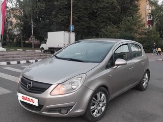 2008 Opel Corsa D, серый, 381000 рублей, вид 1