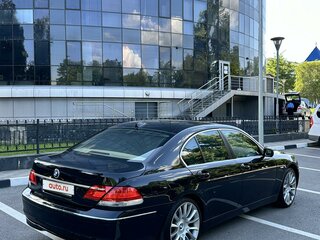 2007 BMW 7 серии 740i IV (E65/E66) Рестайлинг, чёрный, 2700000 рублей, вид 4