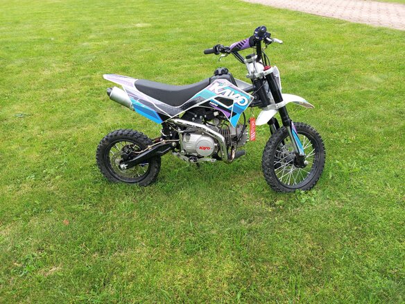 2024 Kayo Mini К125EM, синий, 79900 рублей - вид 3