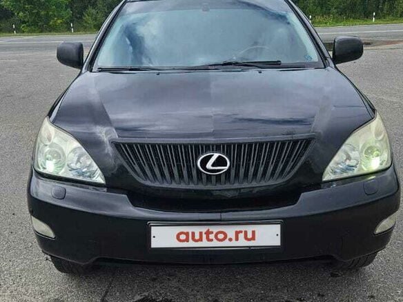2007 Lexus RX 350 II Рестайлинг, чёрный, 1250000 рублей - вид 2