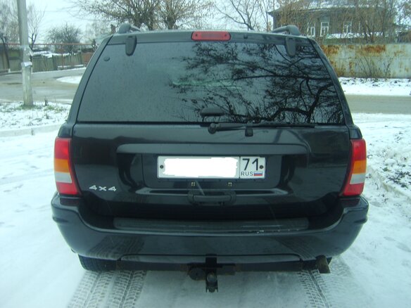 2003 Jeep Grand Cherokee II (WJ), чёрный - вид 3