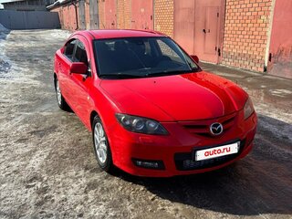 2008 Mazda 3 I (BK) Рестайлинг, красный, 700000 рублей, вид 3
