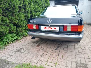 1989 Mercedes-Benz S-Класс 420 II (W126) Рестайлинг, чёрный, 1550000 рублей, вид 3