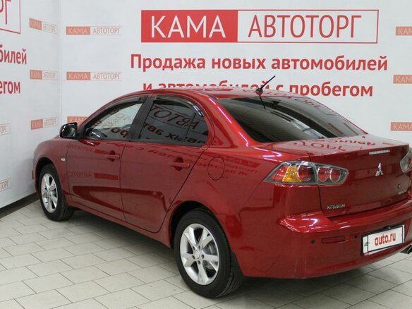 2010 Mitsubishi Lancer X, красный, 800000 рублей - вид 7