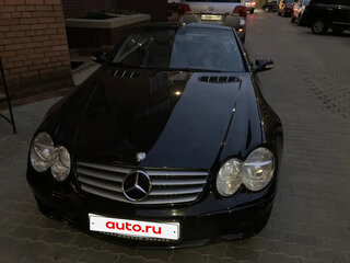 2002 Mercedes-Benz SL-Класс 500 5-speed V (R230), чёрный, 7000000 рублей, вид 1