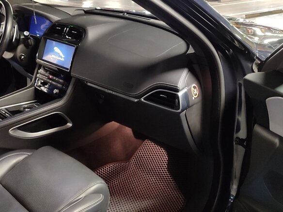 2019 Jaguar F-Pace I, синий, 4035526 рублей - вид 5
