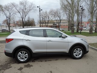 2013 Hyundai Santa Fe III, серебристый, 3250000 рублей, вид 4