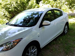 2012 Mazda 3 II (BL) Рестайлинг, белый, 1400000 рублей, вид 5