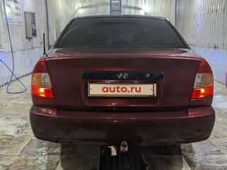 2008 Hyundai Accent ТагАЗ II, красный, 650000 рублей, вид 2