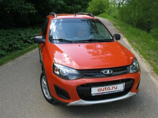 2015 Lada (ВАЗ) Kalina Cross II, оранжевый, 760000 рублей, вид 2