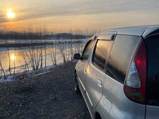 2002 Toyota FunCargo, серебристый, 490000 рублей, вид 5