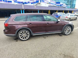 2016 Volkswagen Passat Alltrack B8, фиолетовый, 2400000 рублей, вид 3