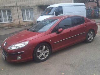 2004 Peugeot 407, красный, 490000 рублей, вид 1
