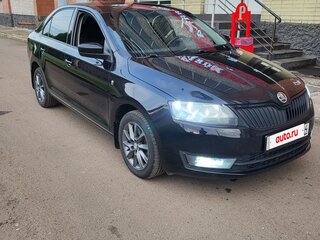 2014 Skoda Rapid I, чёрный, 850000 рублей, вид 3