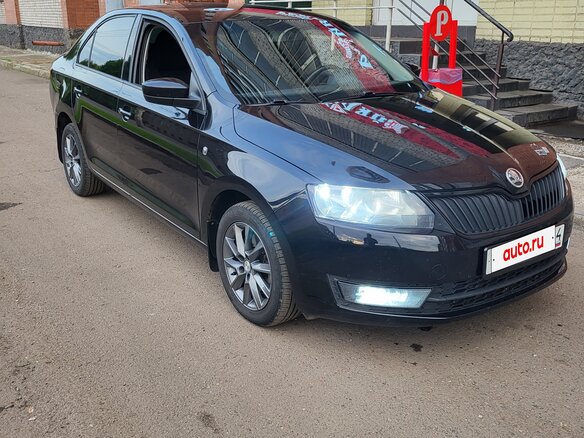 2014 Skoda Rapid I, чёрный - вид 2