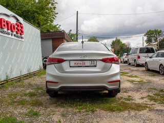 2019 Hyundai Solaris II, серебристый, 1239000 рублей, вид 5