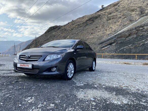 2007 Toyota Corolla X (E140, E150), серый, 710000 рублей