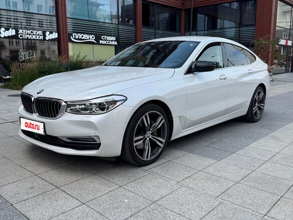 2019 BMW 6 серии Gran Turismo 640i IV (G32), белый, 3900000 рублей