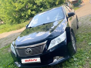 2013 Toyota Camry VII (XV50), чёрный, 1400000 рублей, вид 5