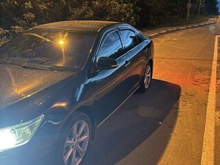 2014 Toyota Camry VII (XV50), чёрный, 1720000 рублей, вид 5