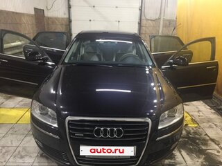 2008 Audi A8 Long II (D3) Рестайлинг 2, коричневый, 850000 рублей, вид 1