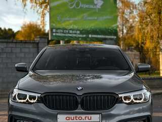 2018 BMW 5 серии 520d VII (G30/G31/G38), серебристый, 2200000 рублей, вид 3