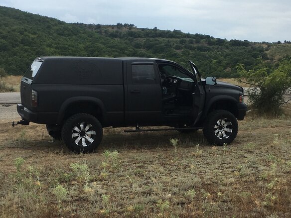 2005 Dodge RAM III (DR/DH), чёрный - вид 5