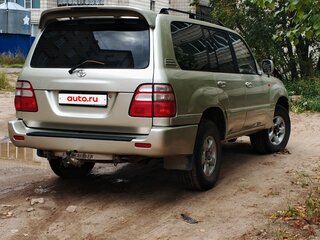 1999 Toyota Land Cruiser Cygnus 100 Series, серый, 1200000 рублей, вид 2