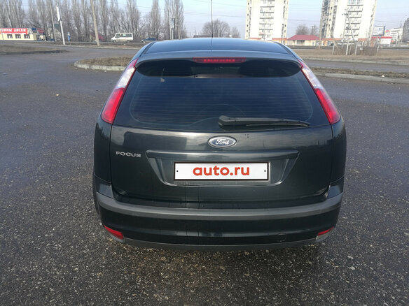 2007 Ford Focus II, чёрный - вид 1