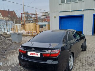 2016 Toyota Camry US Market VII (XV50) Рестайлинг, чёрный, 1750000 рублей, вид 4
