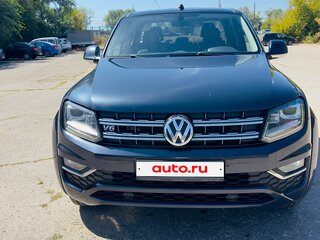 2019 Volkswagen Amarok I Рестайлинг, синий, 3300000 рублей, вид 2