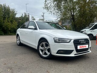 2014 Audi A4 IV (B8) Рестайлинг, белый, 700000 рублей, вид 1