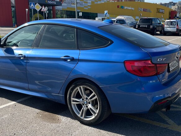 2018 BMW 3 серии Gran Turismo 320d xDrive VI (F3x) Рестайлинг, синий, 2690000 рублей - вид 7