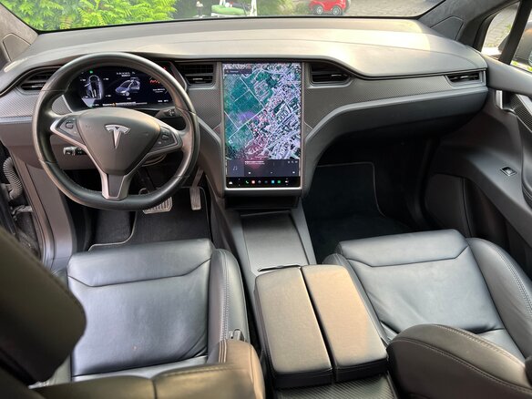 2018 Tesla Model X 100D I, серый, 4550000 рублей - вид 12