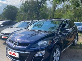2010 Mazda CX-7 I Рестайлинг, синий, 1280000 рублей, вид 2