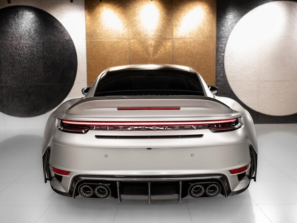 2023 Porsche 911 Brabus 900 Rocket R VIII (992), серебристый - вид 5
