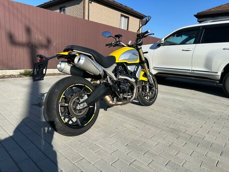 2018 Ducati Scrambler 1100, жёлтый, 1050000 рублей, вид 3