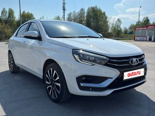 2024 Lada (ВАЗ) Vesta I Рестайлинг (NG), белый, 1460000 рублей, вид 2