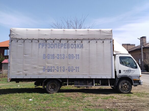 2001 Fuso (Mitsubishi) Canter, белый, 800000 рублей
