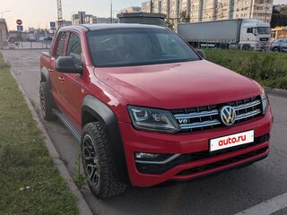 2010 Volkswagen Amarok I, красный, 1650000 рублей, вид 2