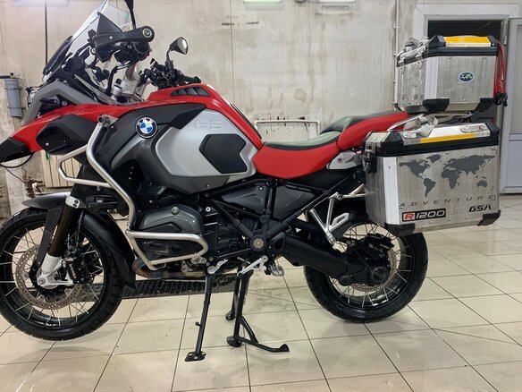 2016 BMW R 1200 GS, пурпурный - вид 1