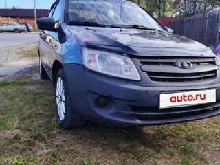 2015 Lada (ВАЗ) Granta I, серебристый, 260000 рублей, вид 2