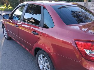 2018 Lada (ВАЗ) Granta I Рестайлинг, красный, 599000 рублей, вид 4