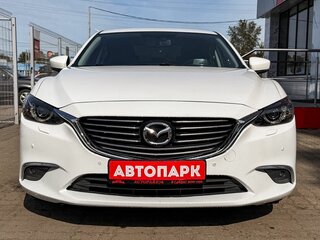 2017 Mazda 6 III (GJ) Рестайлинг, белый, 1649000 рублей, вид 2