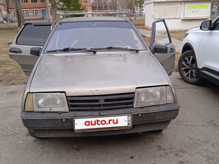 2002 Lada (ВАЗ) 21099, серебристый, 130000 рублей, вид 1