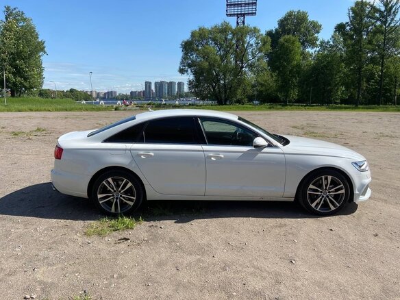 2011 Audi A6 IV (C7), белый, 2100000 рублей - вид 1